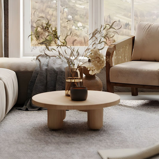 WOOTA實木侘寂茶几