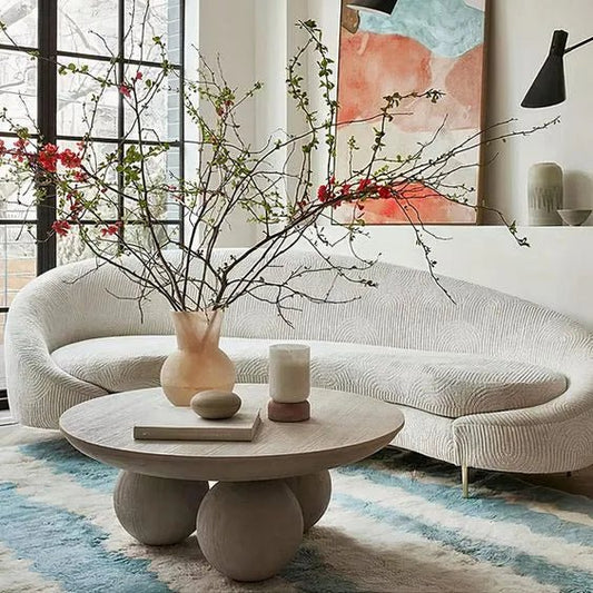 coffee tableMEMORIES 回憶侘寂松木茶几WĒNDĀO