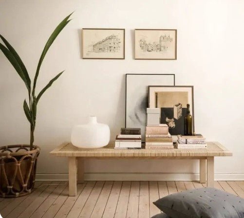 coffee tableTake a Break休息一下手工藤編茶几WĒNDĀO