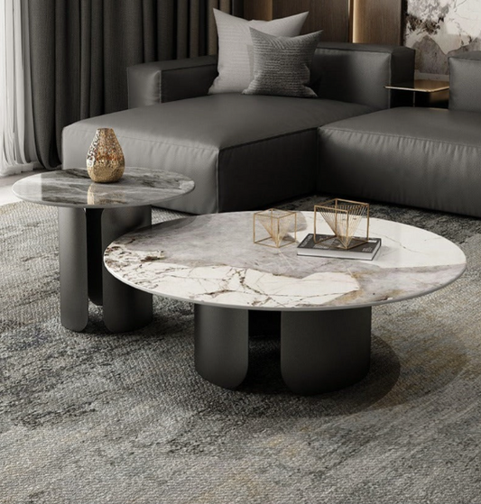 fogg-stone-marble-coffee-table-set-輕奢石板茶几邊桌組合