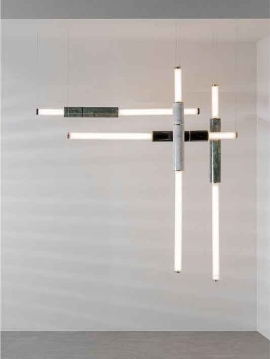 cross-modern-marble-hanging-light-大理石現代藝術吊燈