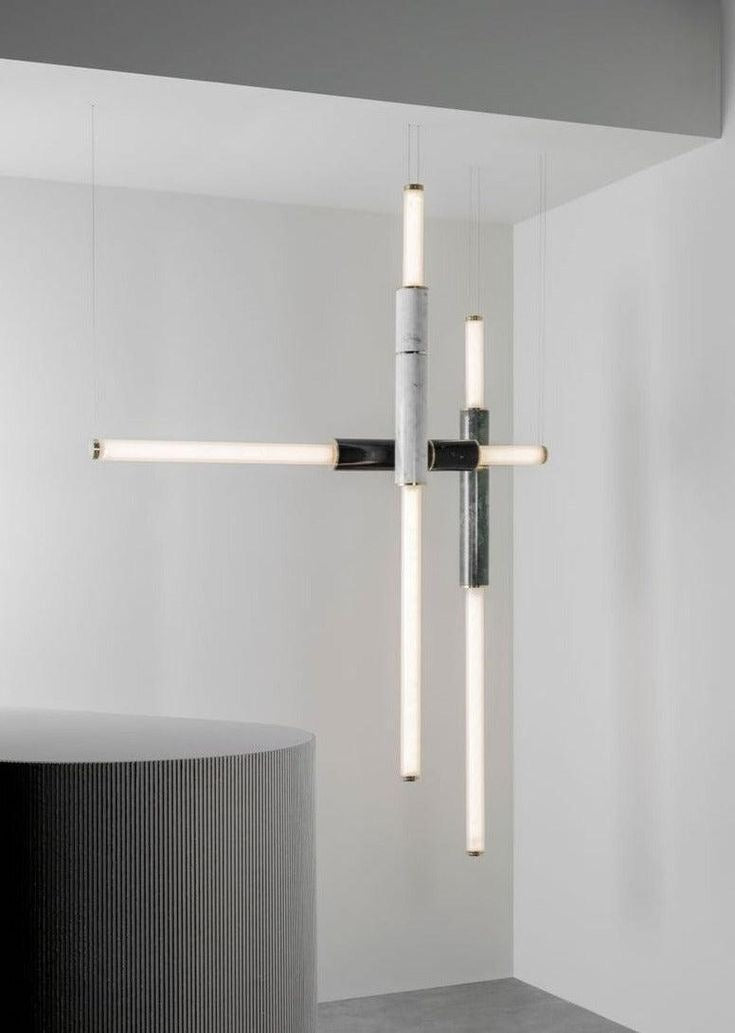 cross-modern-marble-hanging-light-大理石現代藝術吊燈