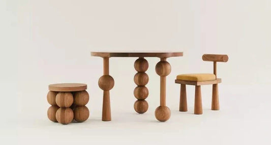 kokool-wabisabi-wooden-side-table- 侘寂實木邊桌