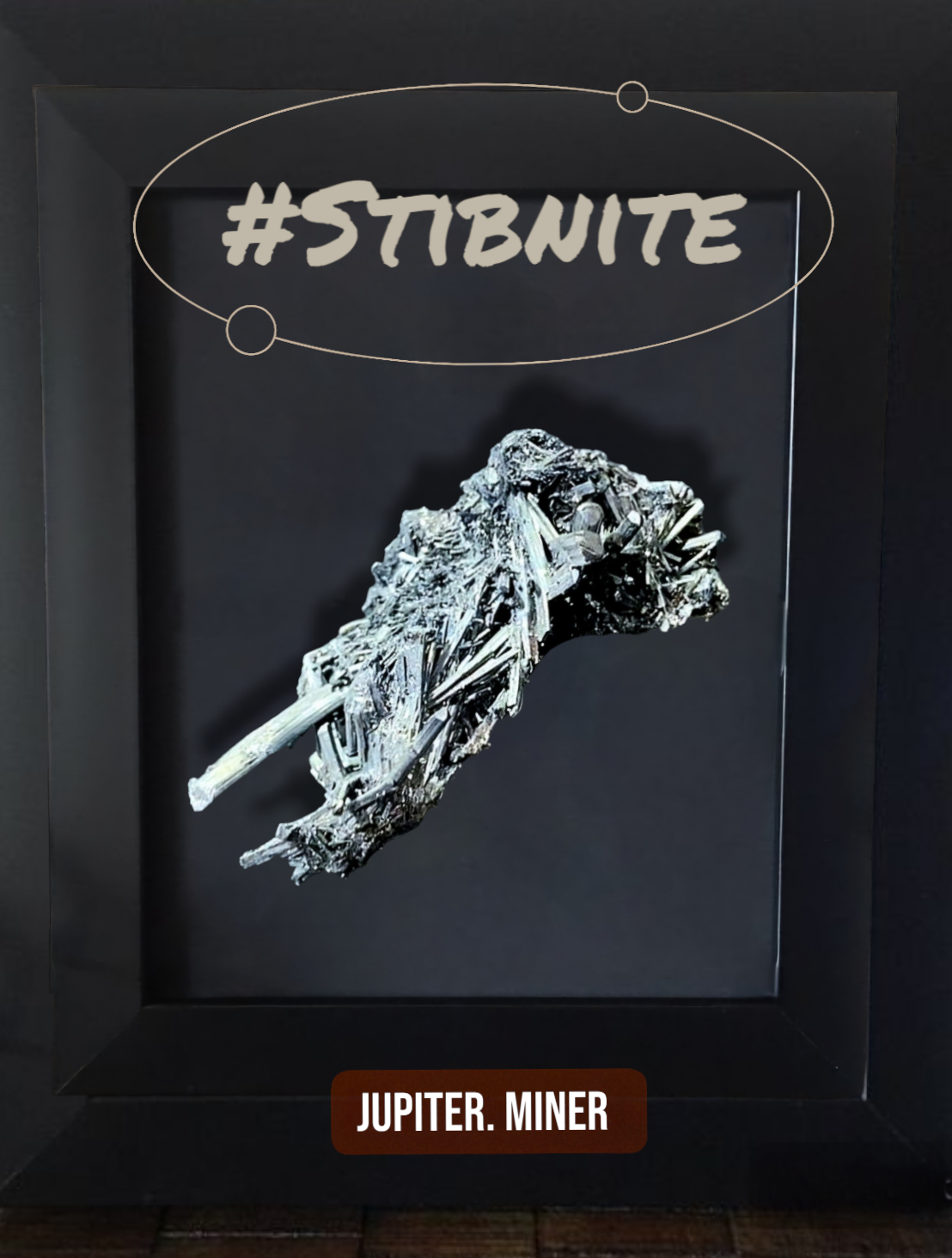 輝銻(Stibnite)