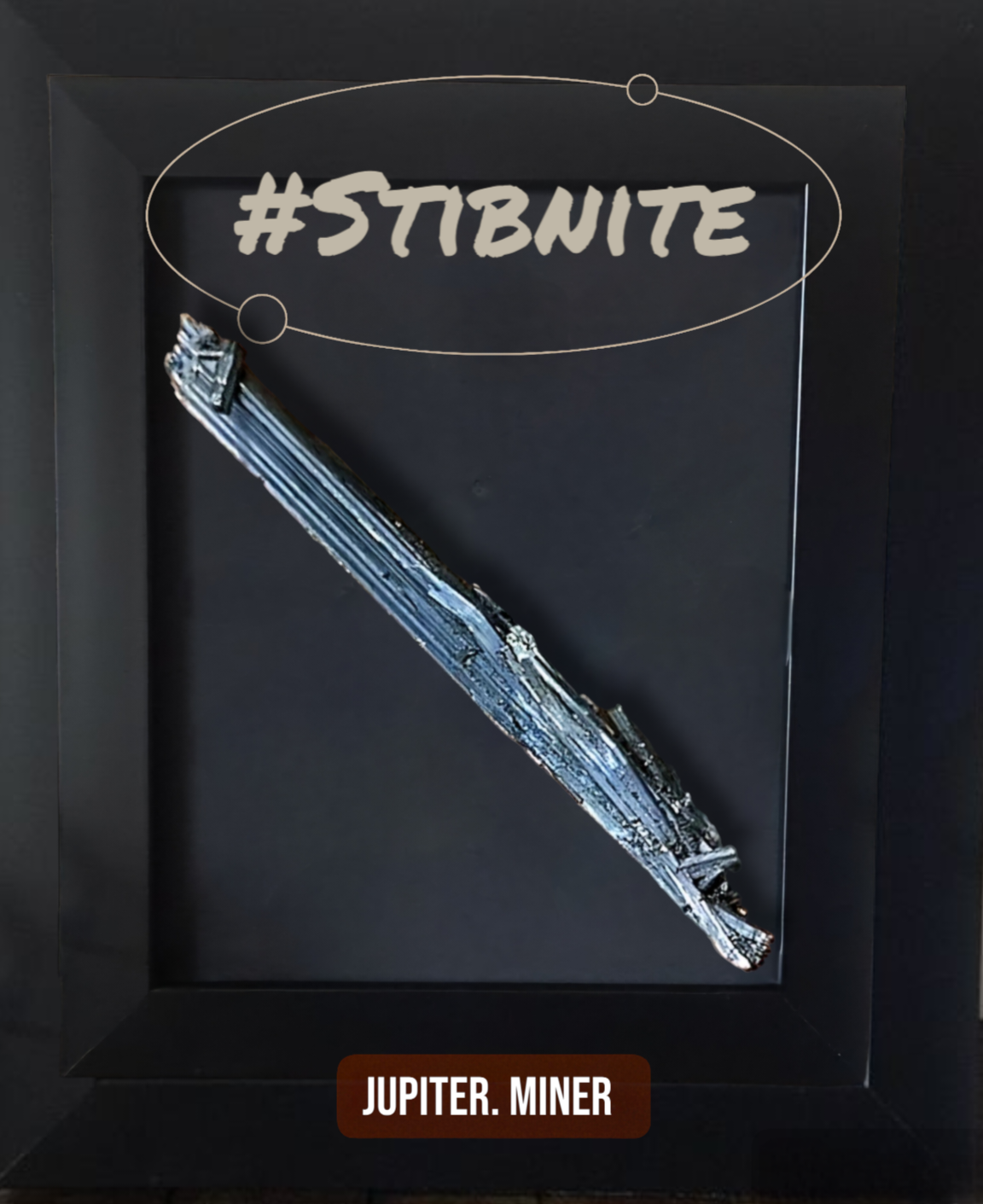 輝銻(Stibnite)