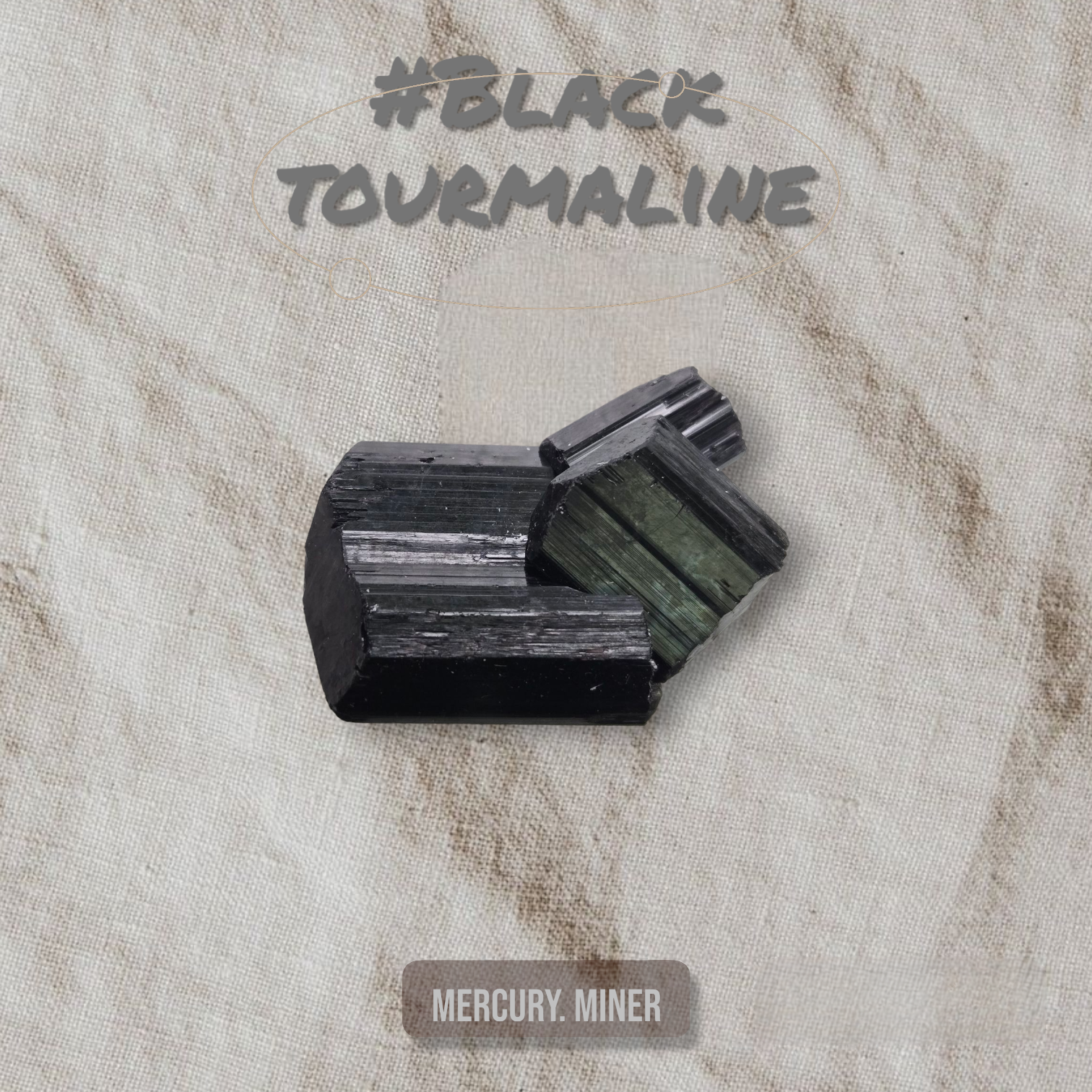黑碧璽（Black Tourmaline）
