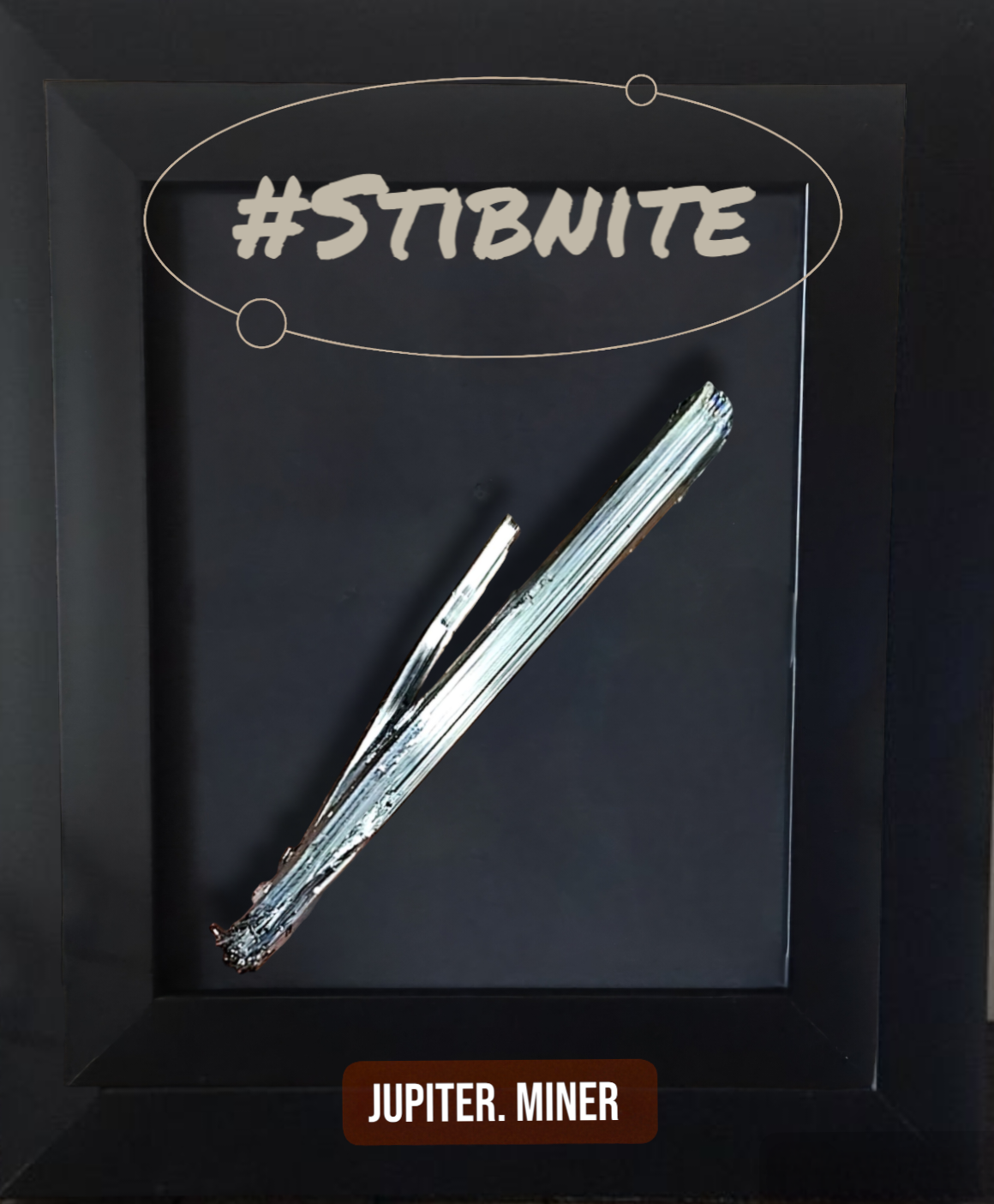 輝銻(Stibnite)