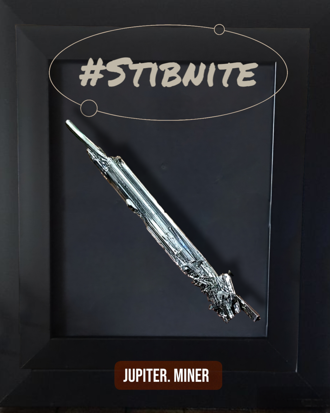 輝銻(Stibnite)
