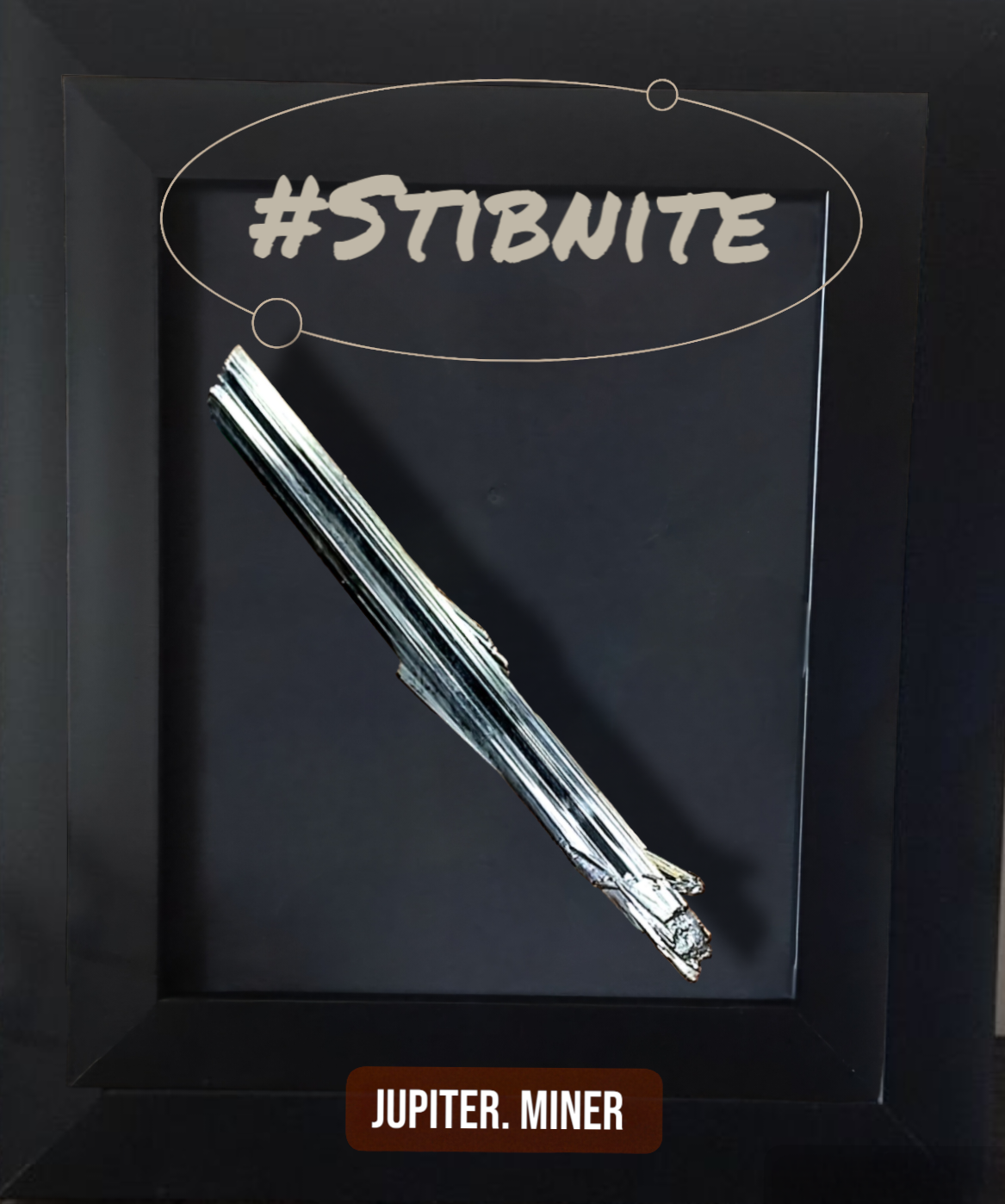輝銻(Stibnite)