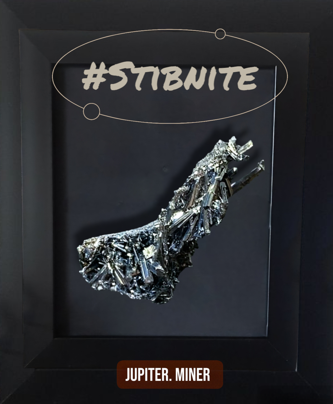 輝銻(Stibnite)