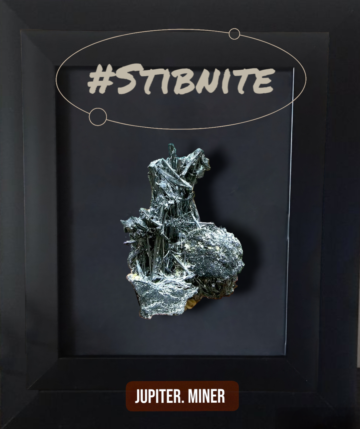 輝銻(Stibnite)