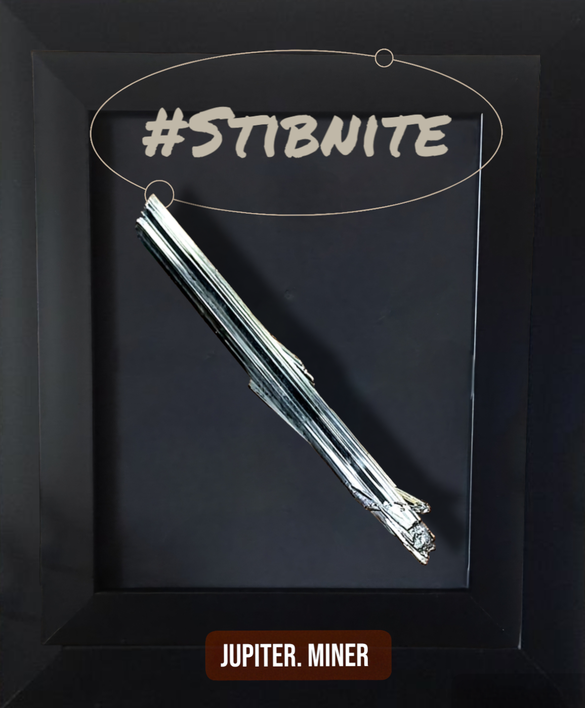 輝銻(Stibnite)