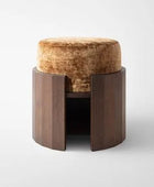 stoolHUGGY 新中式棕色椅凳梳妝凳WĒNDĀO