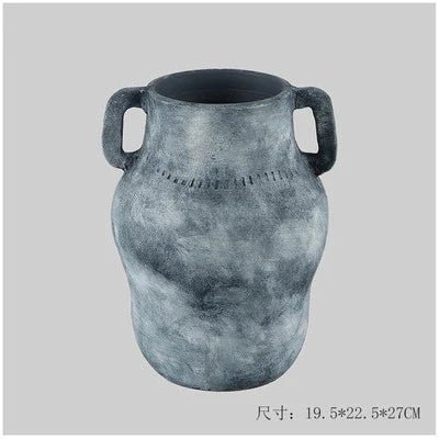 vaseLARA SKY 侘寂手工陶瓷花瓶(藍天)WĒNDĀO