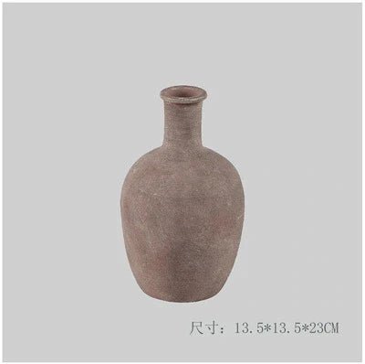 vaseLARA THIN 侘寂手工陶瓷花瓶(細長)WĒNDĀO